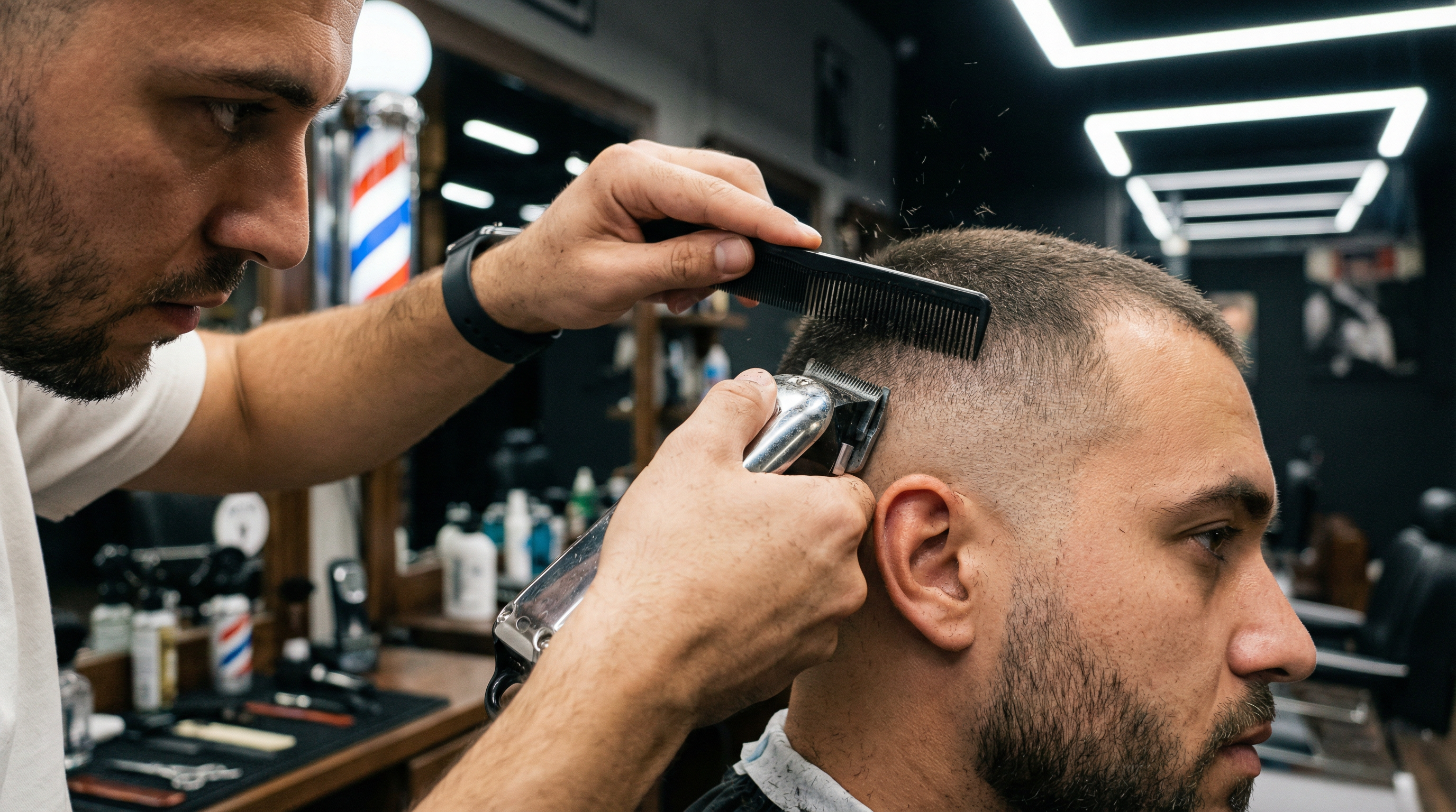 Guia do Barbeiro: Como Alcançar o Degradê (Fade) Perfeito